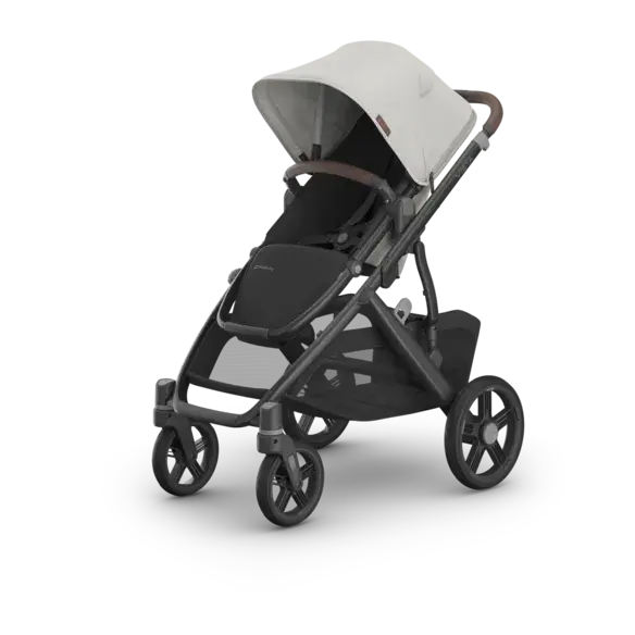 BABY EXPO - UPPAbaby Vista V3 Stroller with Bassinet - Savannah (Pearl Gray Jacquard/ Carbon)