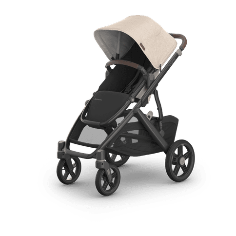 BABY EXPO: UPPAbaby Vista V3 Stroller with Bassinet - Liam (Oat Melange/Carbon)