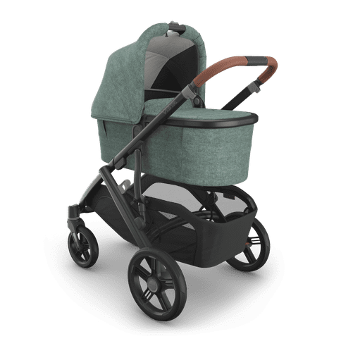 **DAMAGED BOX** UPPAbaby Vista V3 Stroller with Bassinet - Gwen (Green Melange/Carbon)