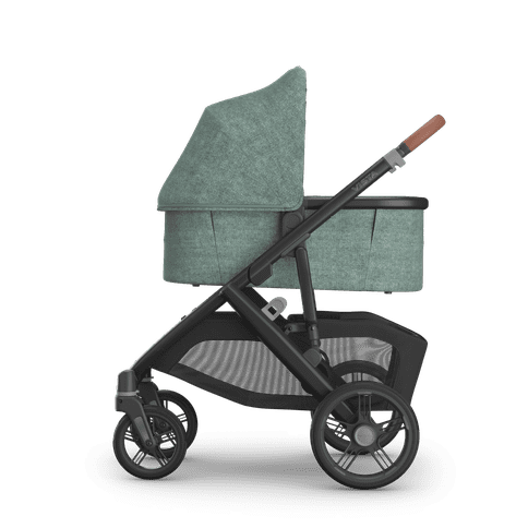 **DAMAGED BOX** UPPAbaby Vista V3 Stroller with Bassinet - Gwen (Green Melange/Carbon)