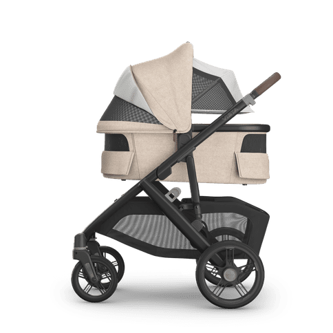 BABY EXPO: UPPAbaby Vista V3 Stroller with Bassinet - Liam (Oat Melange/Carbon)