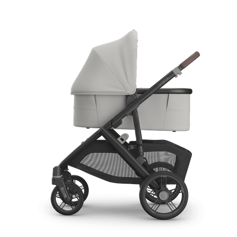 BABY EXPO - UPPAbaby Vista V3 Stroller with Bassinet - Savannah (Pearl Gray Jacquard/ Carbon)