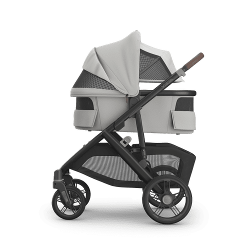 BABY EXPO - UPPAbaby Vista V3 Stroller with Bassinet - Savannah (Pearl Gray Jacquard/ Carbon)