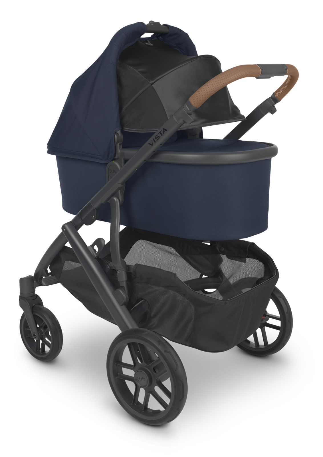 UPPAbaby Vista V2 Stroller - Navy + Carbon Frame (Noa)