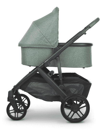 UPPAbaby Cruz V2 - GWEN (Green Melange + Carbon Frame + Chestnut Leather))