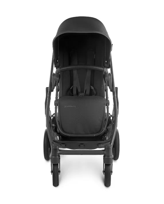 UPPAbaby Cruz V2 - JAKE (Black Fabric + Black Leather + Carbon Frame)