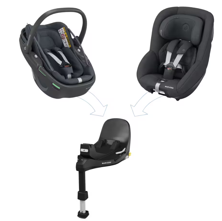 Maxi Cosi FamilyFix 360 Pro Base featuring SlideTech