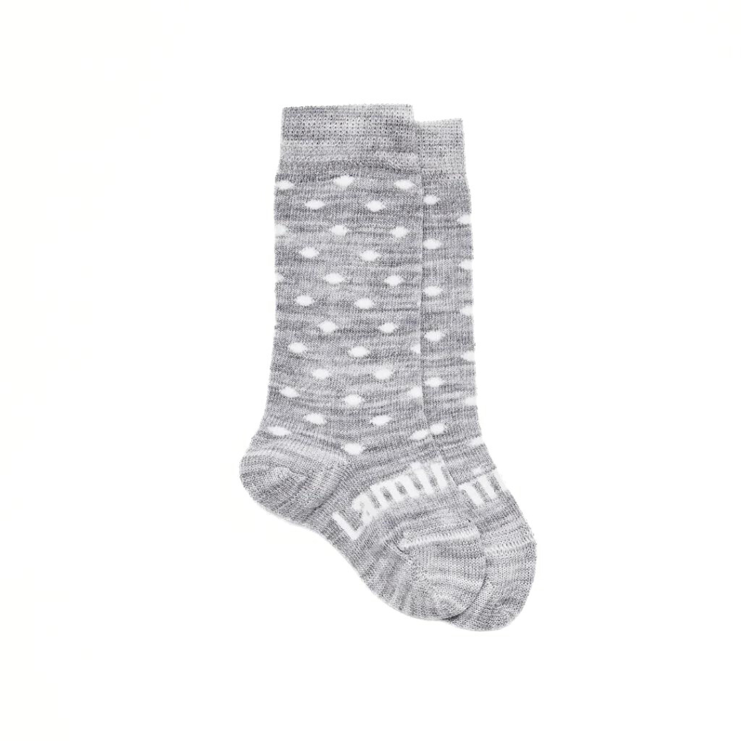 Lamington Merino Wool Socks Newborn - Snowflake