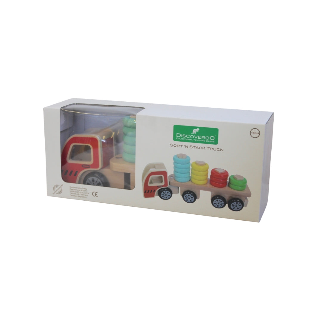Discoveroo Sort N Stack Truck