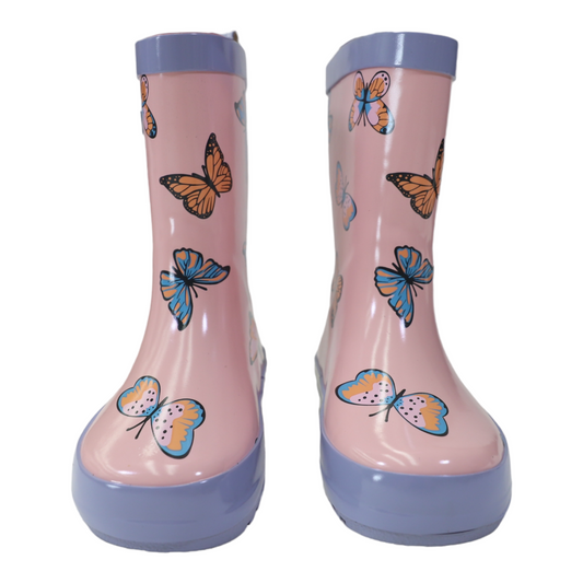 Korango Butterfly Gumboot Fairytale Pink