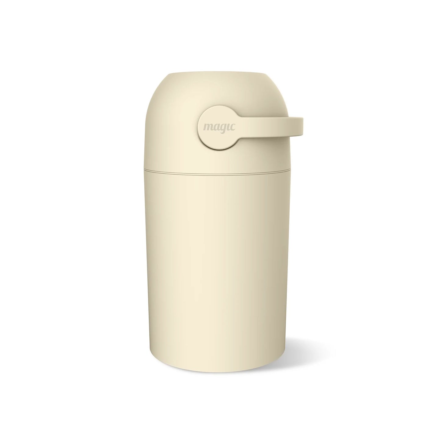 Magic Majestic Nappy Bin Beige on a white background