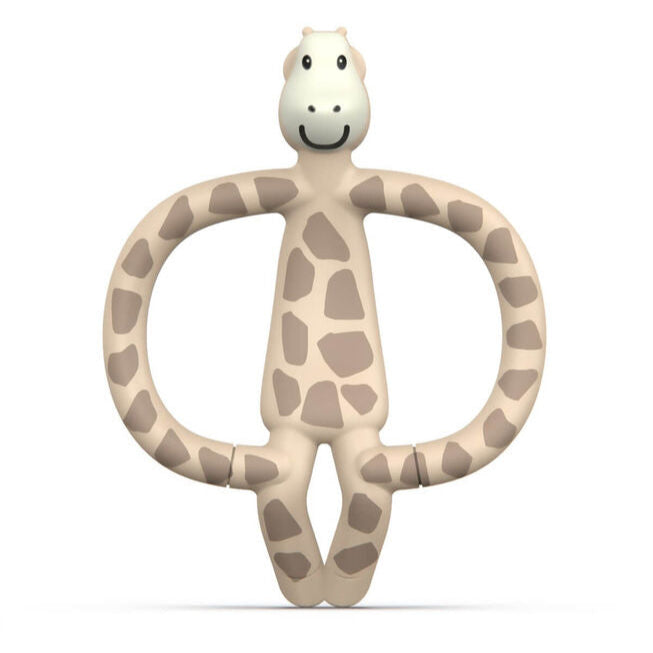 Giraffe Silicone Teething Toy in gift pack.