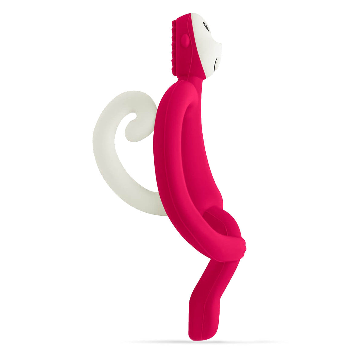 Rubin Red Silcone Monkey Teething Toy