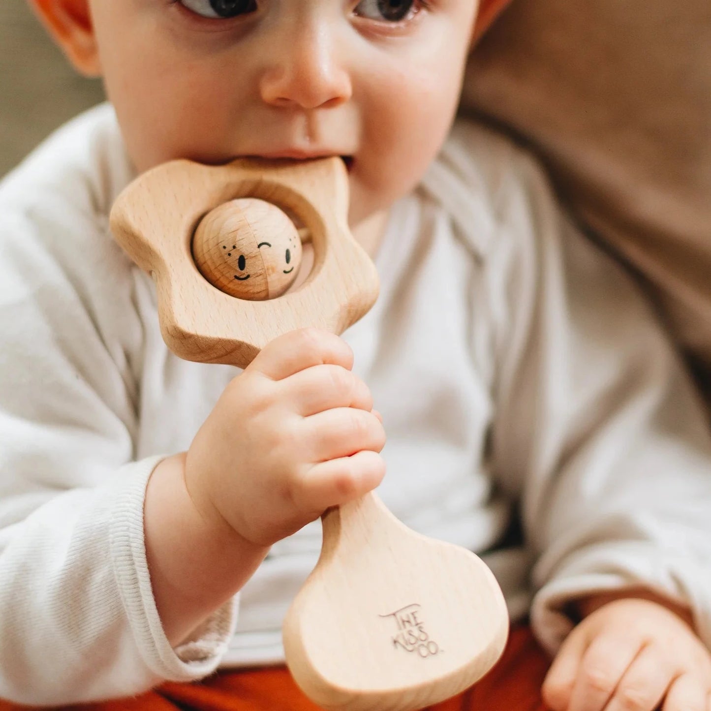 The Kiss Co PÄ“pi Kiss - all natural teething rattle
