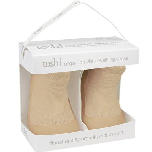 Toshi Organic Hybrid Walking Socks Dreamtime Driftwood