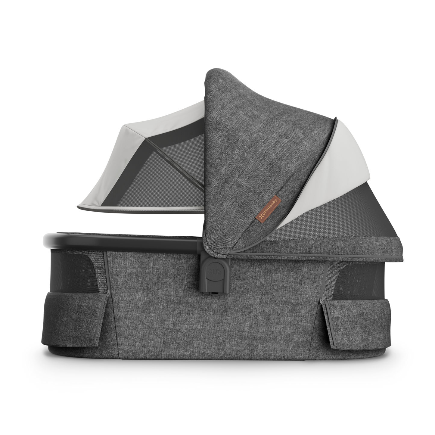 UPPAbaby V3 Bassinet - Charcoal Melange (Greyson)