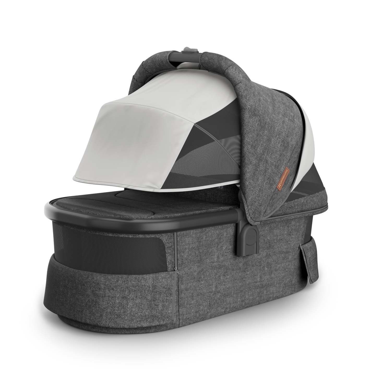 UPPAbaby V3 Bassinet - Charcoal Melange (Greyson)