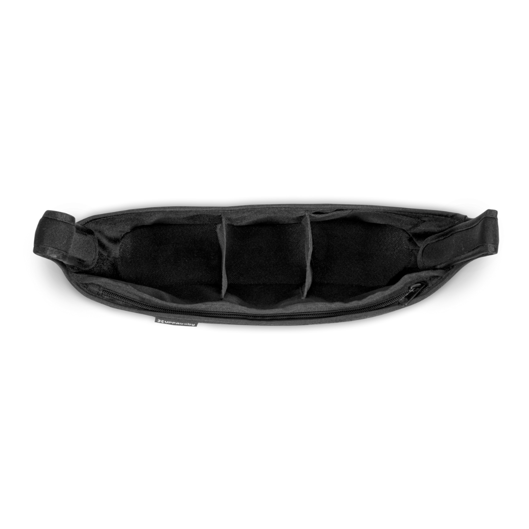 UPPAbaby Parent console for stroller inside caddy.