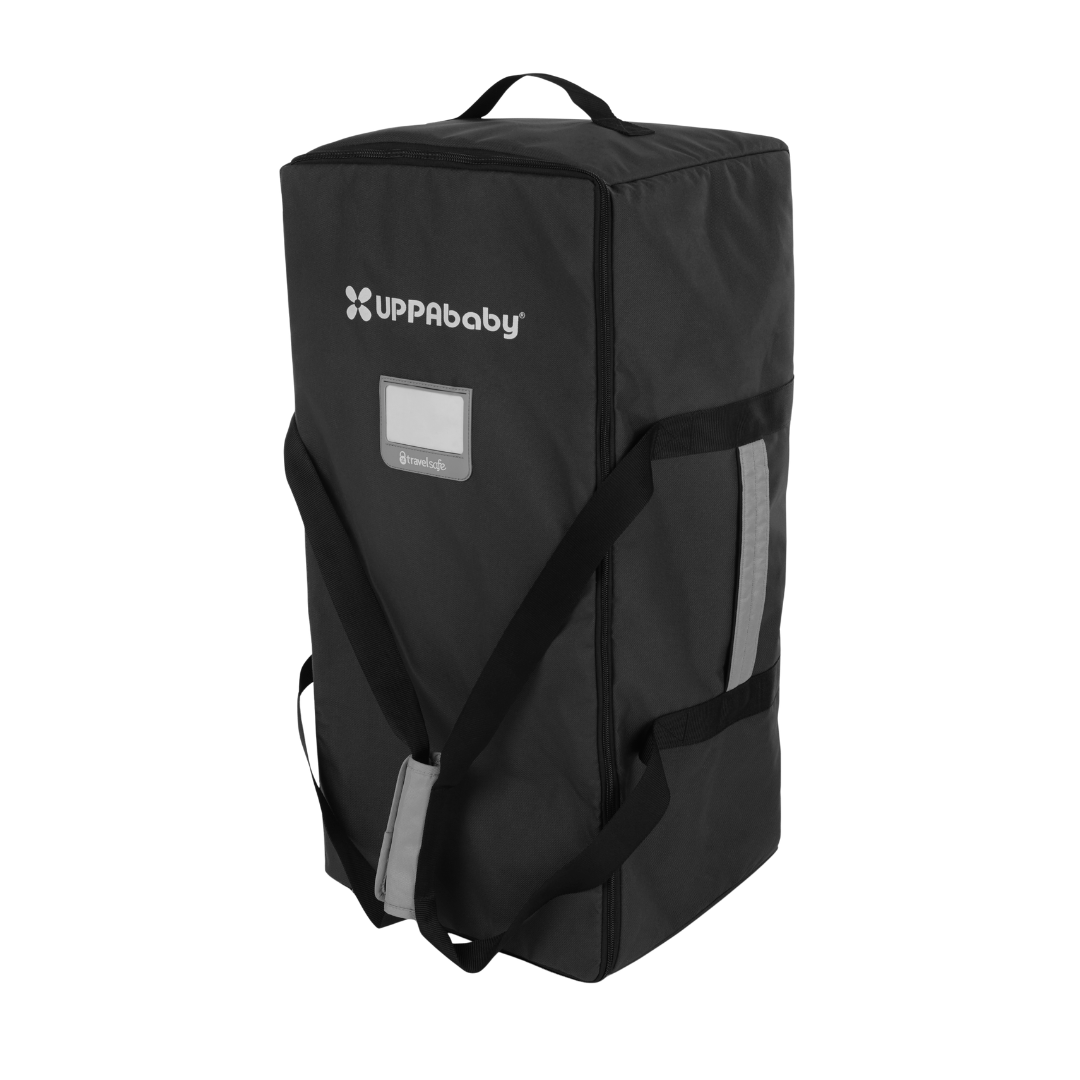 Black UPPAbaby bag on a white background