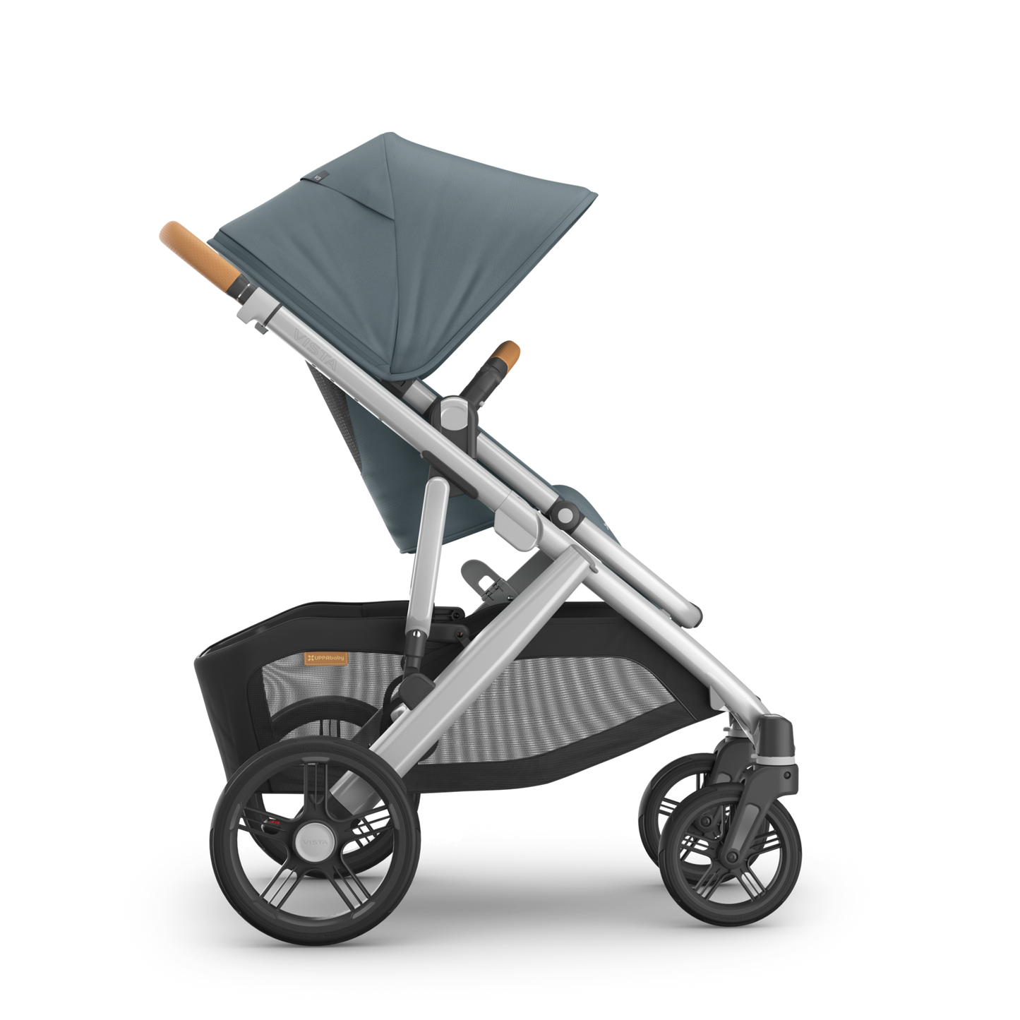 BABY EXPO - UPPAbaby Vista V3 Stroller with Bassinet - Callum (Stone Blue/Silver)