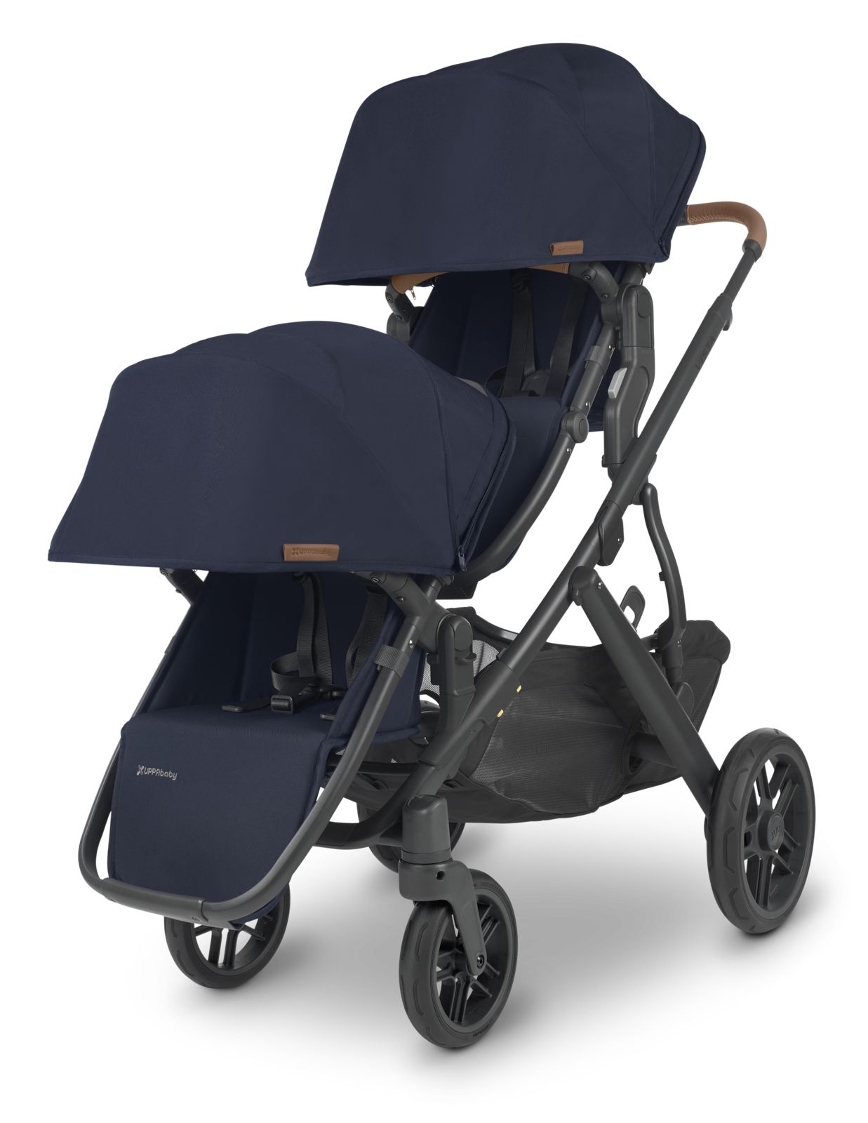 UPPAbaby Vista V2 Stroller - Navy + Carbon Frame (Noa)