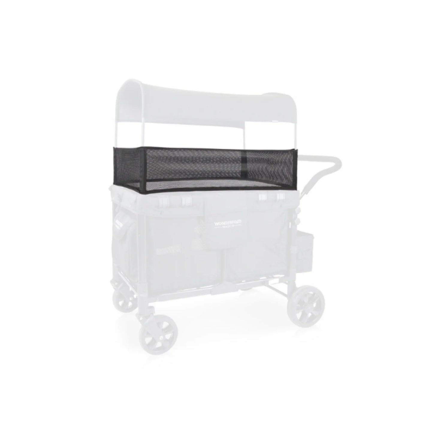 Shadenet attached to W2 Wonderfold Wagon
