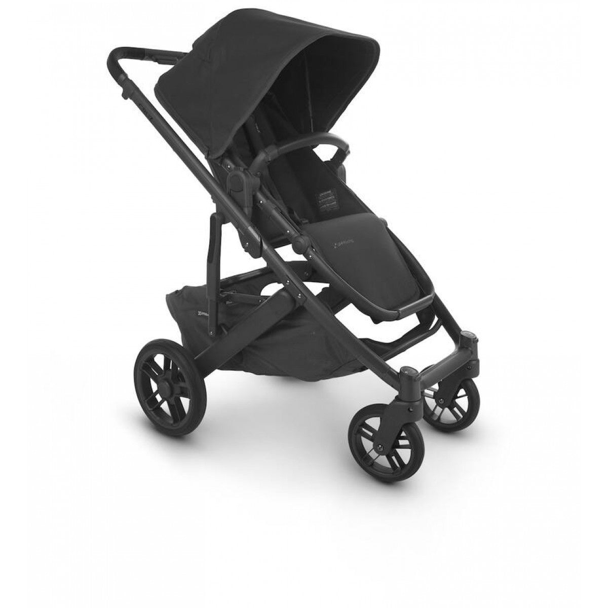 UPPAbaby Cruz V2 - JAKE (Black Fabric + Black Leather + Carbon Frame)