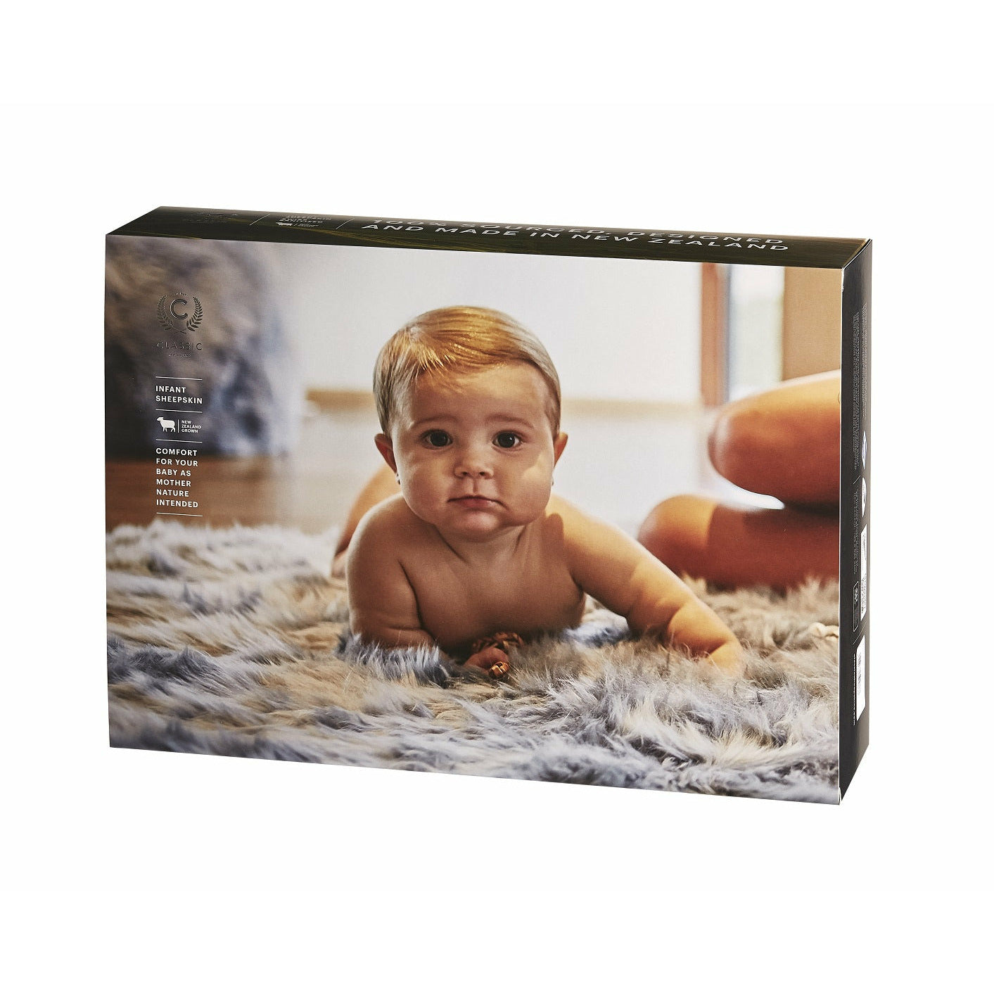 Classic Sheepskins Sheep Skin Baby Rug - Short Wool Sleep