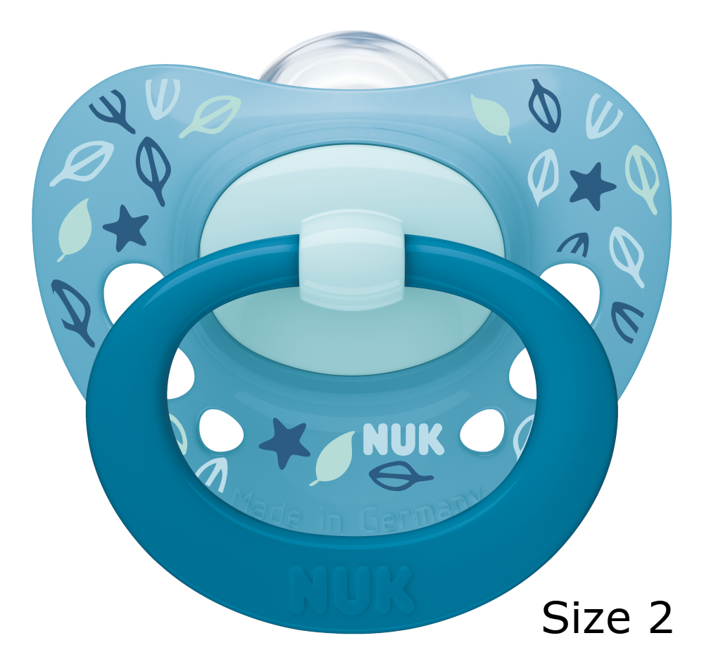 Nuk Classic Signature Silicone Soother - 1pk