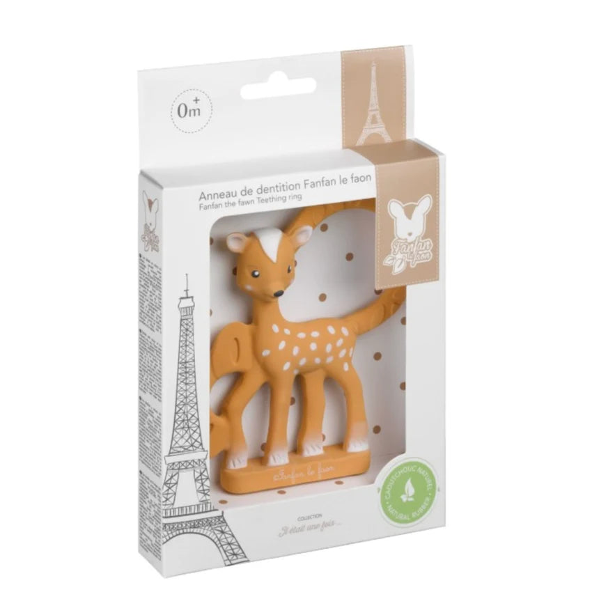 Fanfan the fawn teething ring