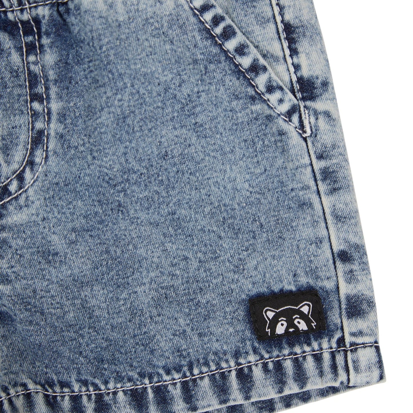 Animal Crackers Amplified  Soft Denim Short