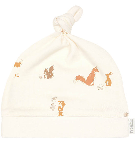 Toshi Baby Beanie Classic Enchanted Forest Feather