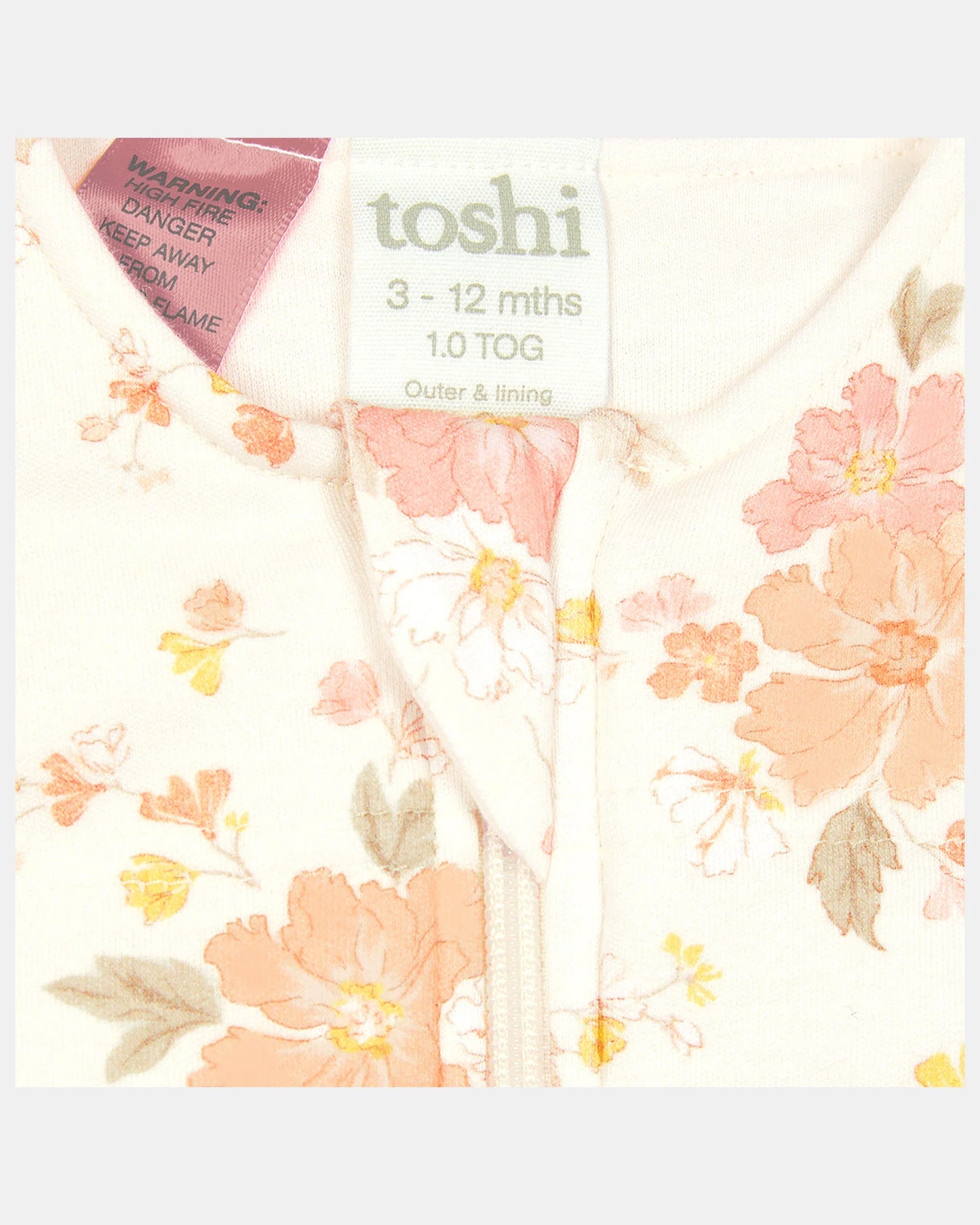 Toshi Baby Sleep Bag Classic Cocoon 2.5 TOG Marnie Feather