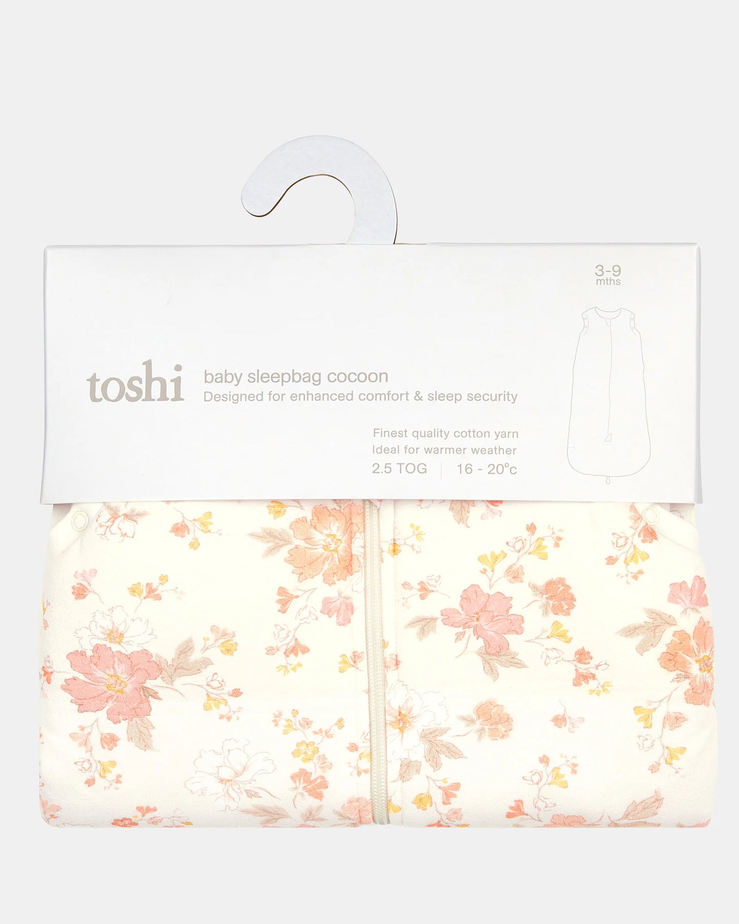 Toshi Baby Sleep Bag Classic Cocoon 2.5 TOG Marnie Feather