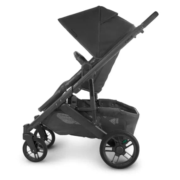 UPPAbaby Cruz V2 - JAKE (Black Fabric + Black Leather + Carbon Frame)