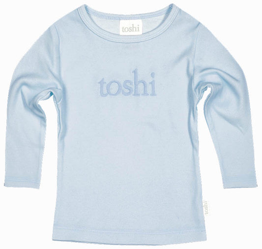 Toshi Dreamtime Organic Tee Long Sleeve Logo Dusk