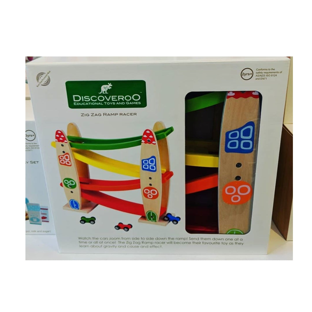 Discoveroo Zig Zag Ramp Racer