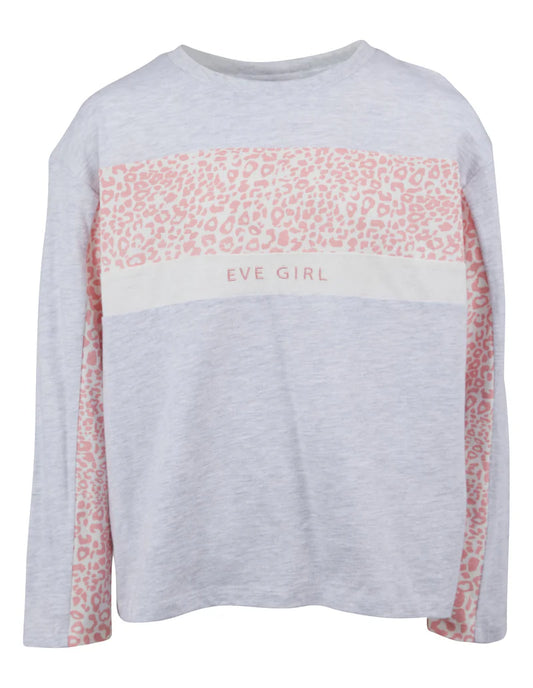 Eve Girl Base Panelled L/S Tee