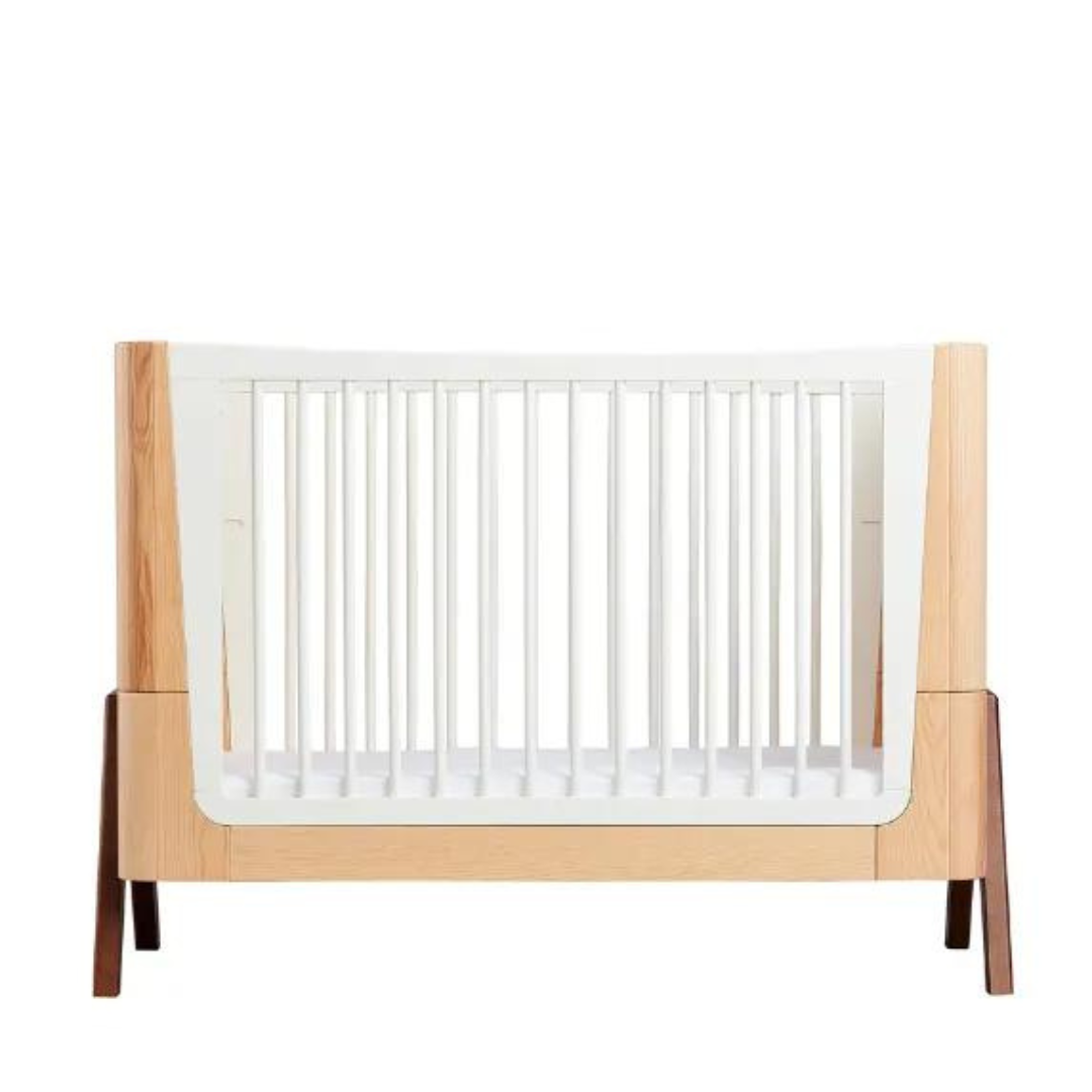 Gaia Hera Cot  Bed Natural Ash/Walnut