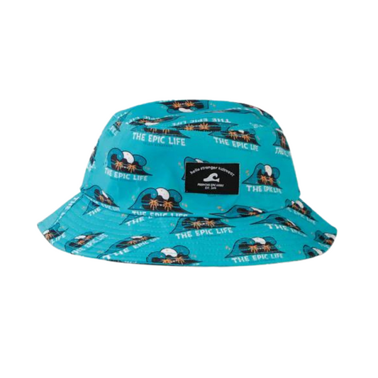 Hello Stranger Bucket Hat - Seafoam