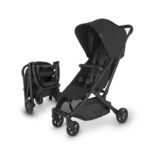 UPPAbaby Minu V2 Stroller - Black+ Carbon Frame (Jake)