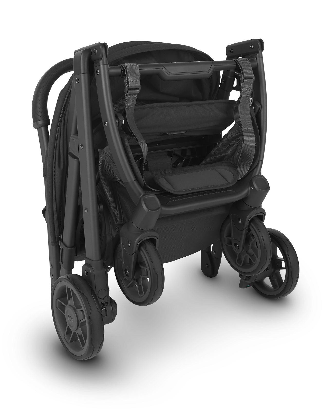 UPPAbaby Minu V2 Stroller - Black+ Carbon Frame (Jake)
