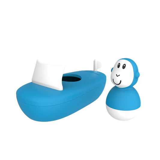 Matchstick Monkey - Boat Set (Blue)