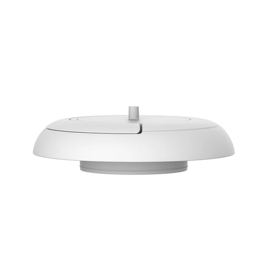 Magic Heka Nappy/Bathroom bin Lid White on a white background 