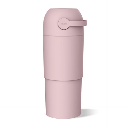 Magic THOTH Large Nappy bin Blushpink on a white background 