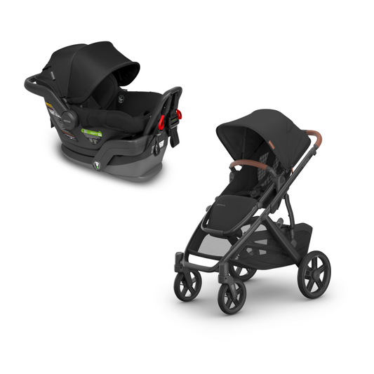 UPPAbaby Vista V3 Stroller NORI & UPPAbaby Mesa Capsule and Base Bundle