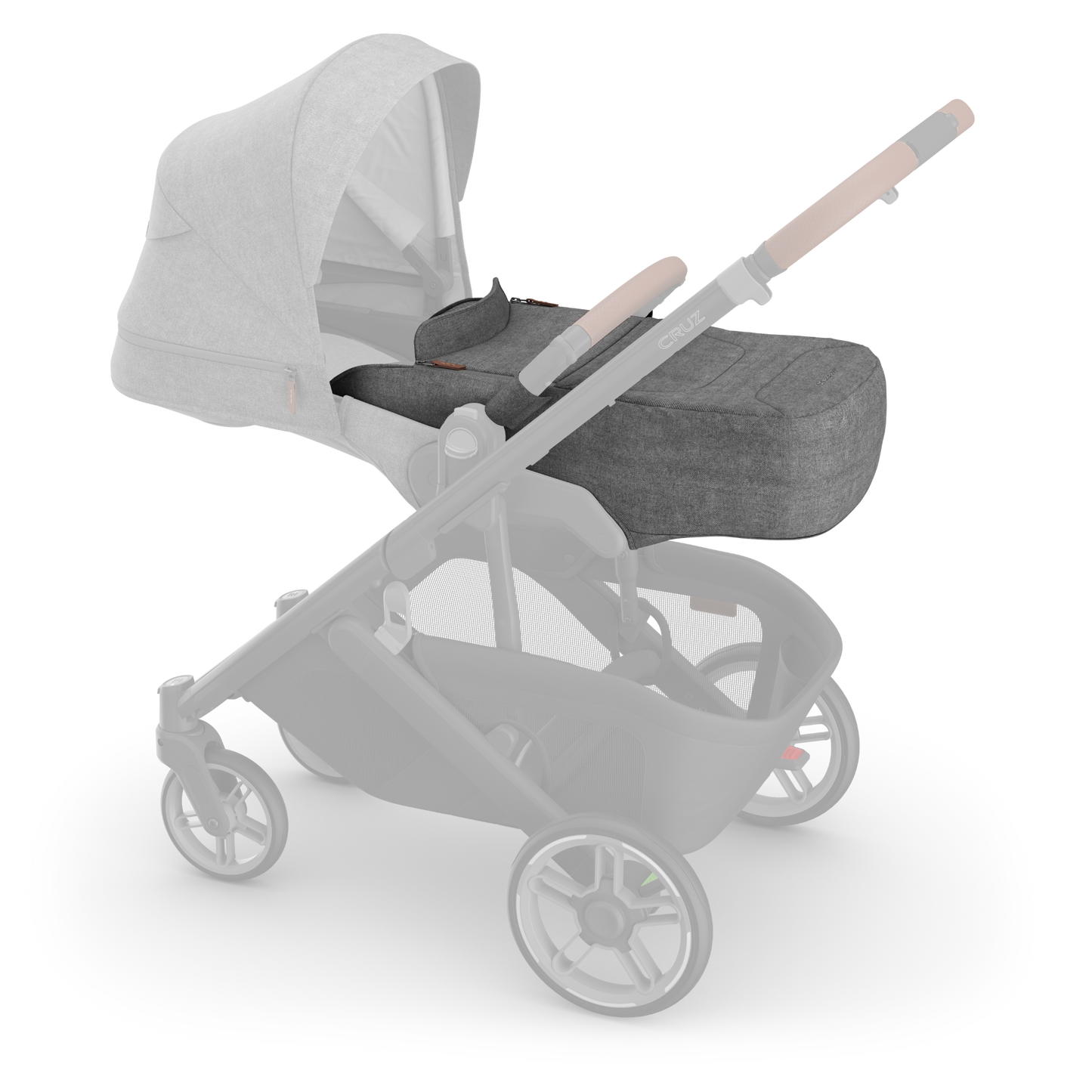 Charcoal stroller infant insert