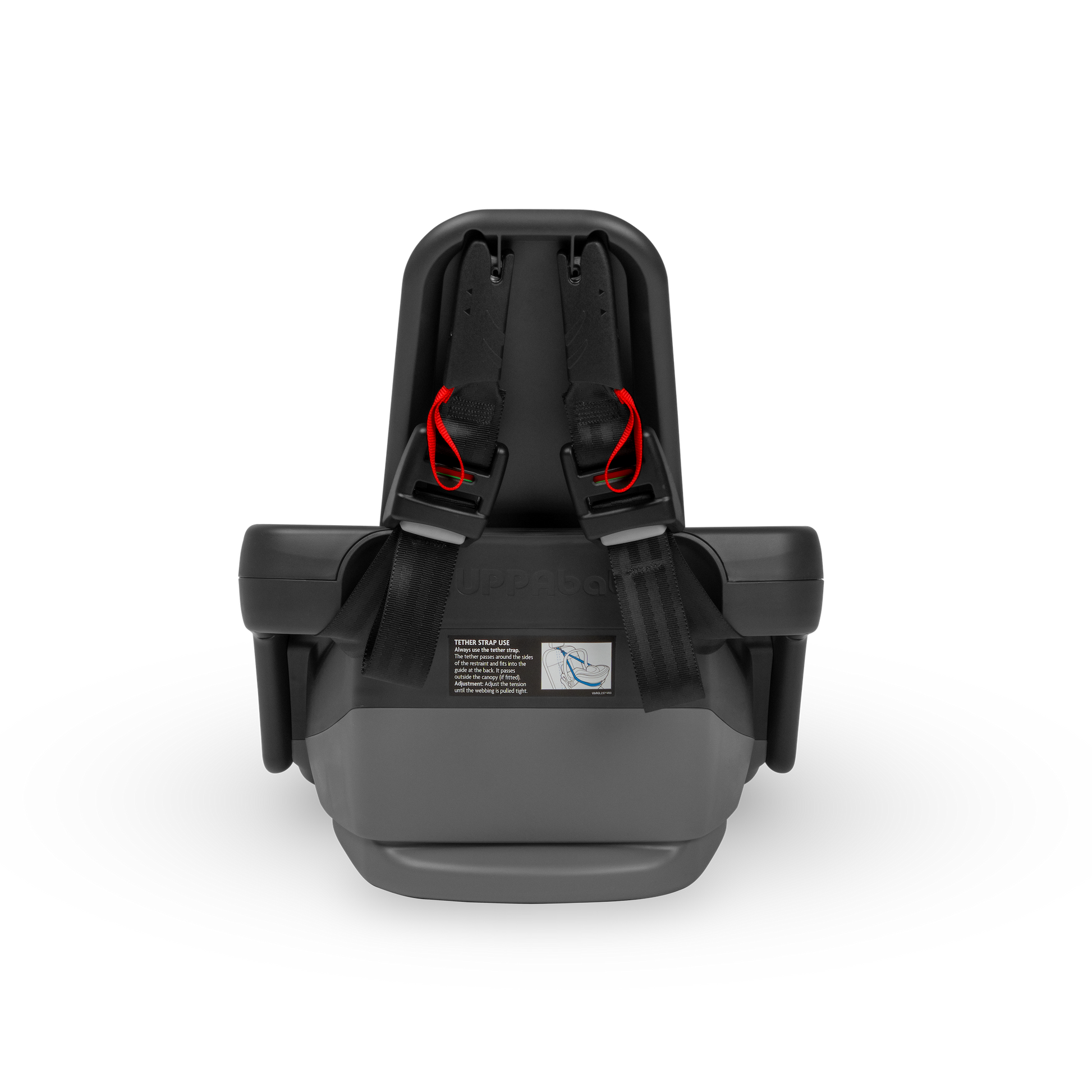 Back of black capsule base 