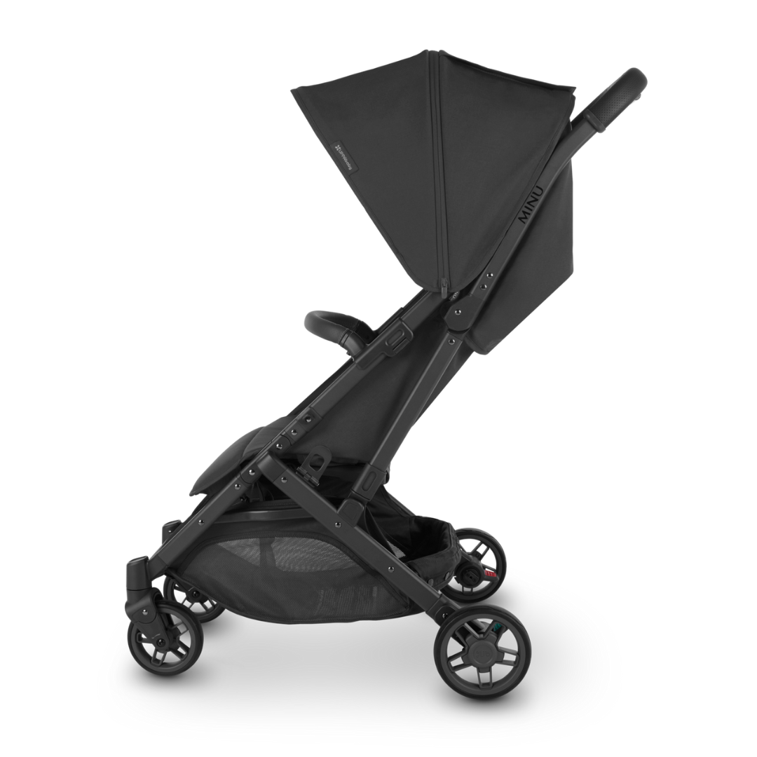 UPPAbaby MINU V2 Stroller - Black+ Carbon Frame (Jake)