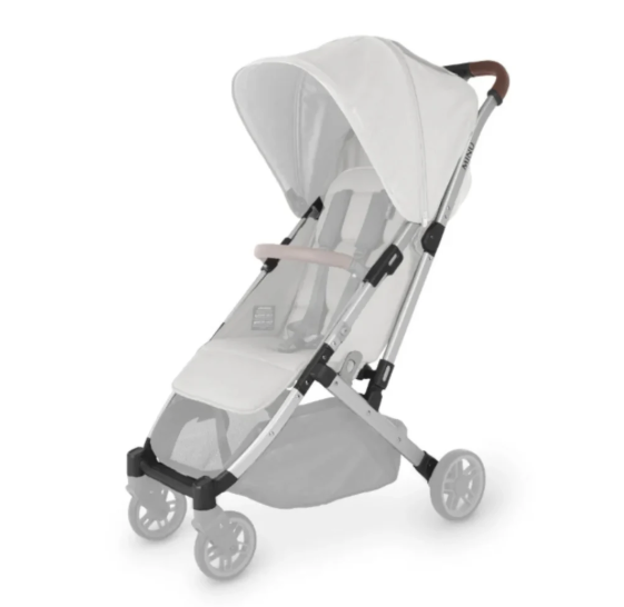 UPPAbaby Minu V2 spare frame silver with black leather 
